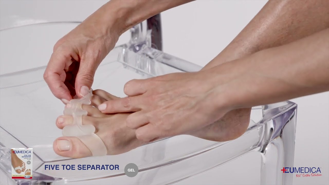Five Toe separator - Separatore 5 dita del piede