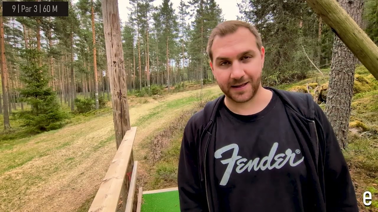Min f&ouml;rsta runda under Par? - Gustafs Discgolfbana