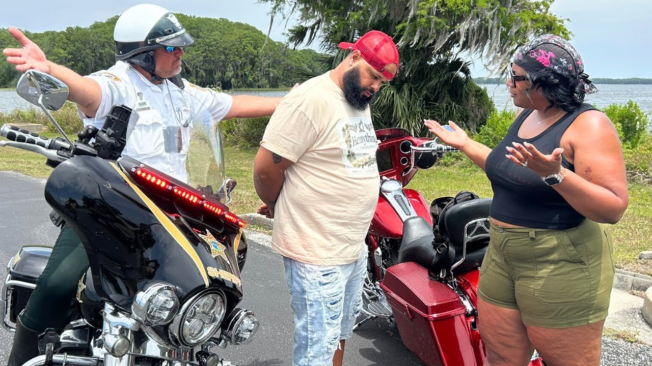 HE DIDNT HAVE TO ARREST HIM BEFORE LEESBURG BIKE WEEK