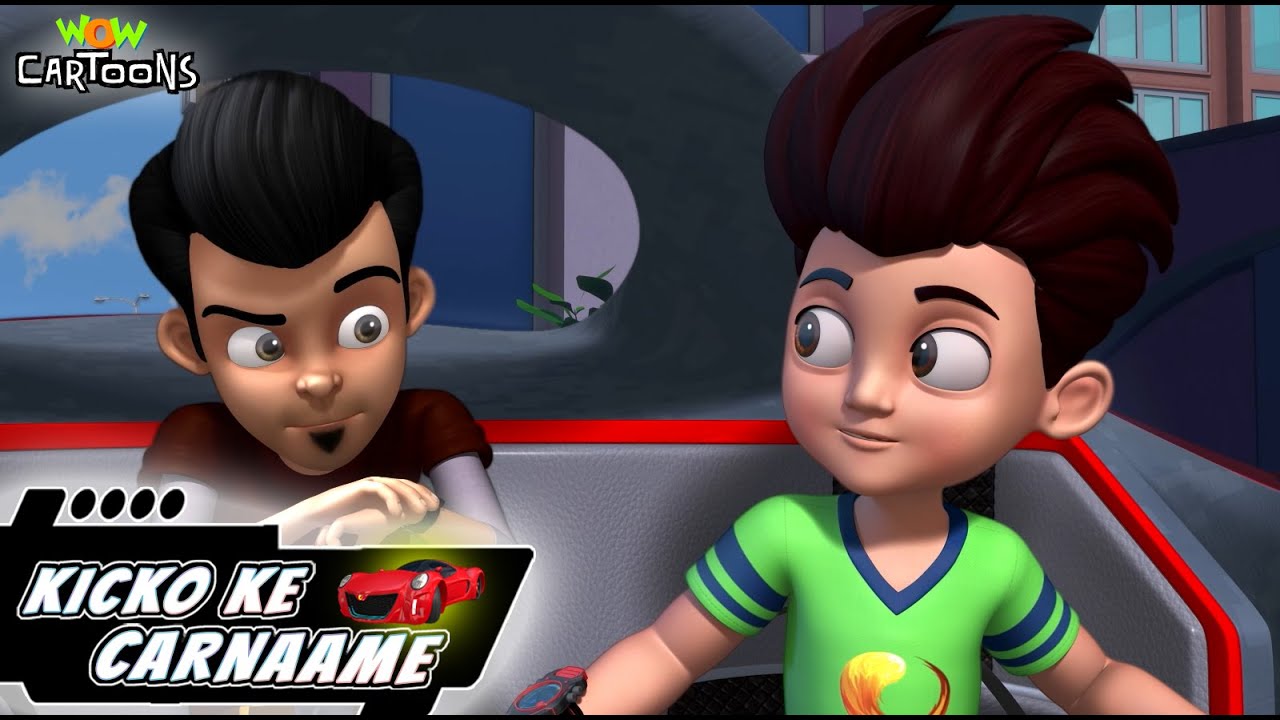 Suncity Mai Hai Drift Car Stunt | Kicko Ke Car-Naame | 18 | Season 01 | Cartoon for Kids | #kicko