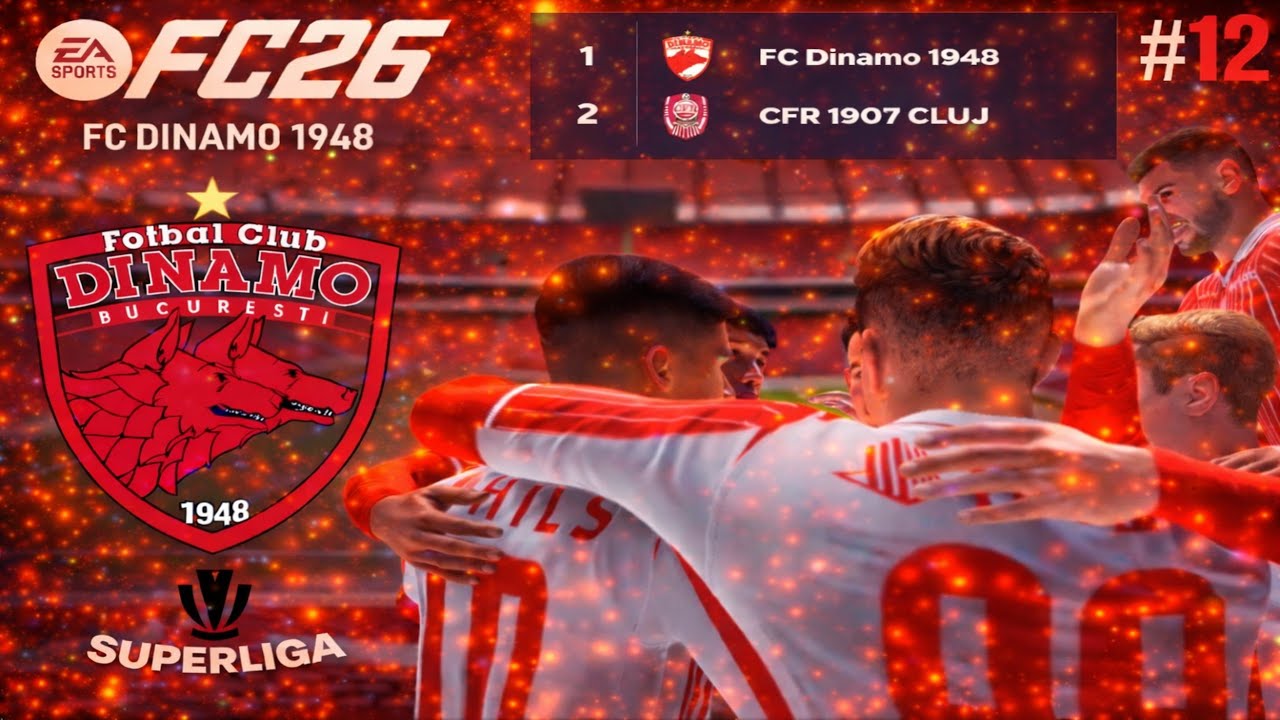 Se joacă titlul! Presiune maximă în Superligă | Cariera cu DINAMO | EA FC 26 #12