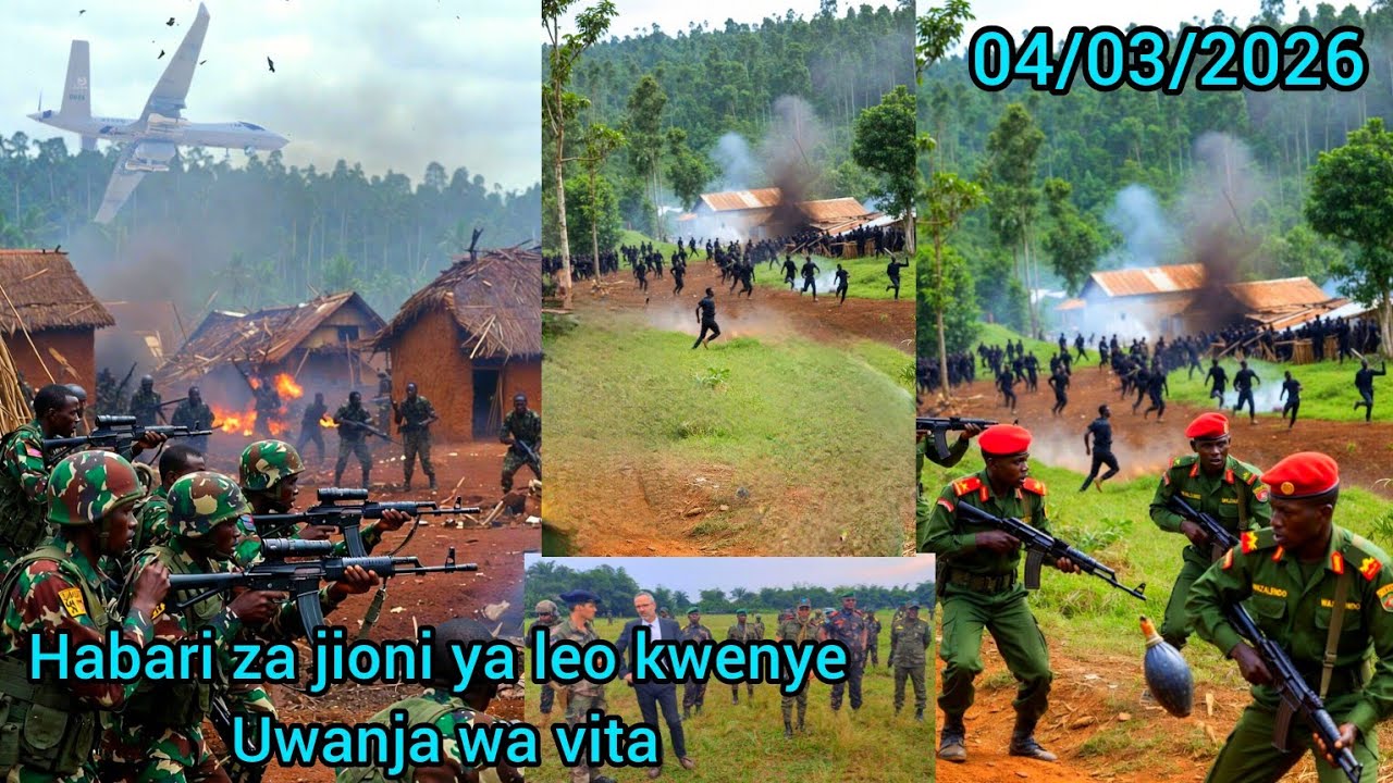 04_03 HIZI HAPA HABARI ZA KWELI JIONI YA LEO MOJA KWA MOJA KWENYE UWANJA WA VITA MINEMBWE NA KWENGIN