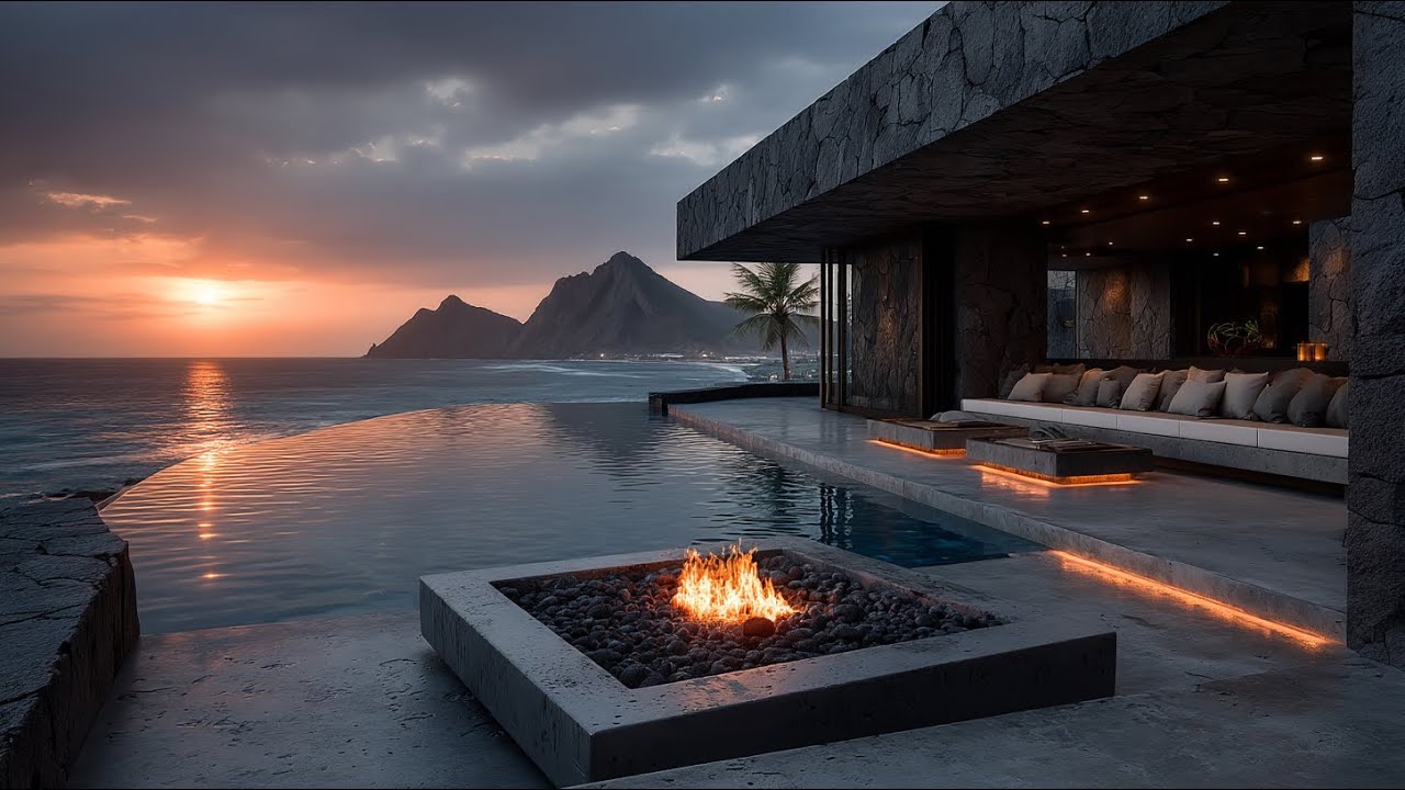 Luxury Lounge Music at Sunset | Golden Hour Chillout Ambient for Relaxation, Study and Calm Evenings