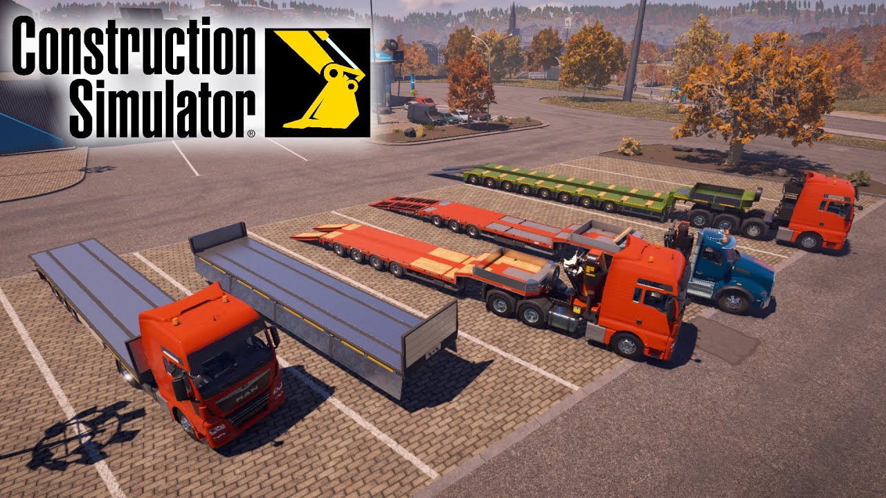 Construction Simulator 2022  🚧 Trailers 🚧 Machine Closer Look #8
