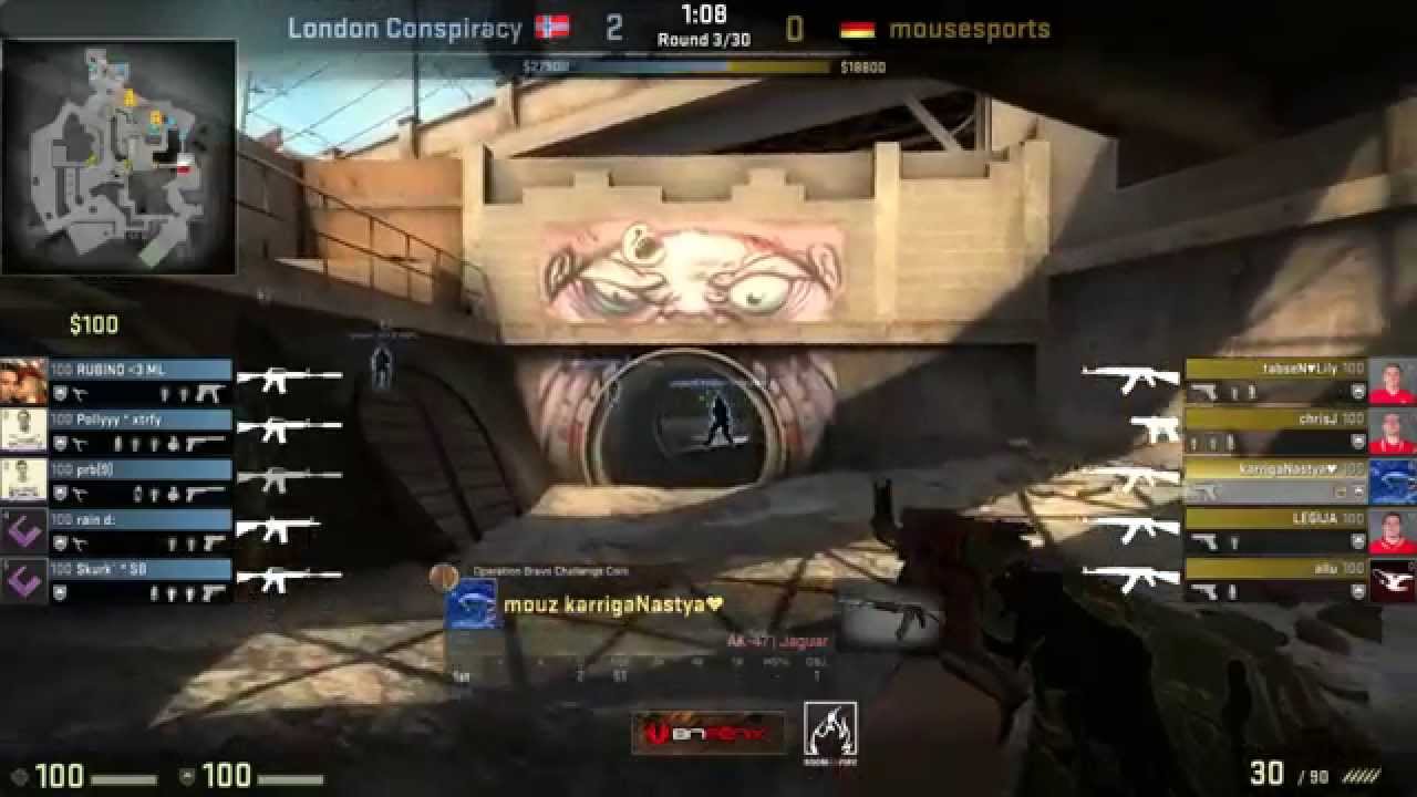 Caseking King of Kings: LC vs Mouz G1 | London Conspiracy vs Mousesports G1 (14.11.2014)