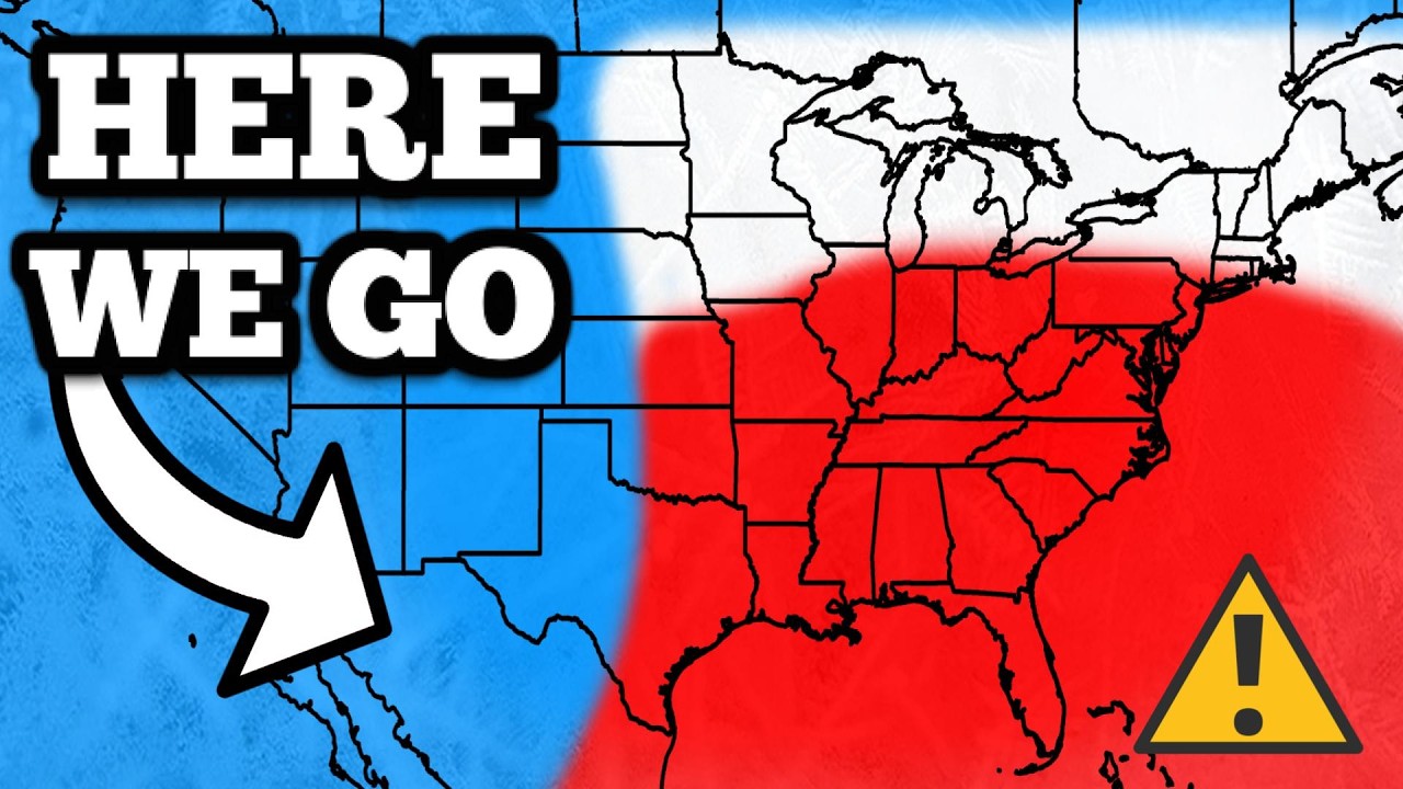 A RARE Winter Storm Train Is Developing...