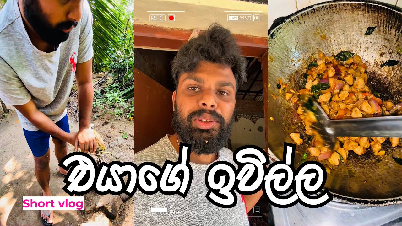 එයාගේ ඉවිල්ල 🫰😌 #cooking #cookingvideo #cooltools #cook 