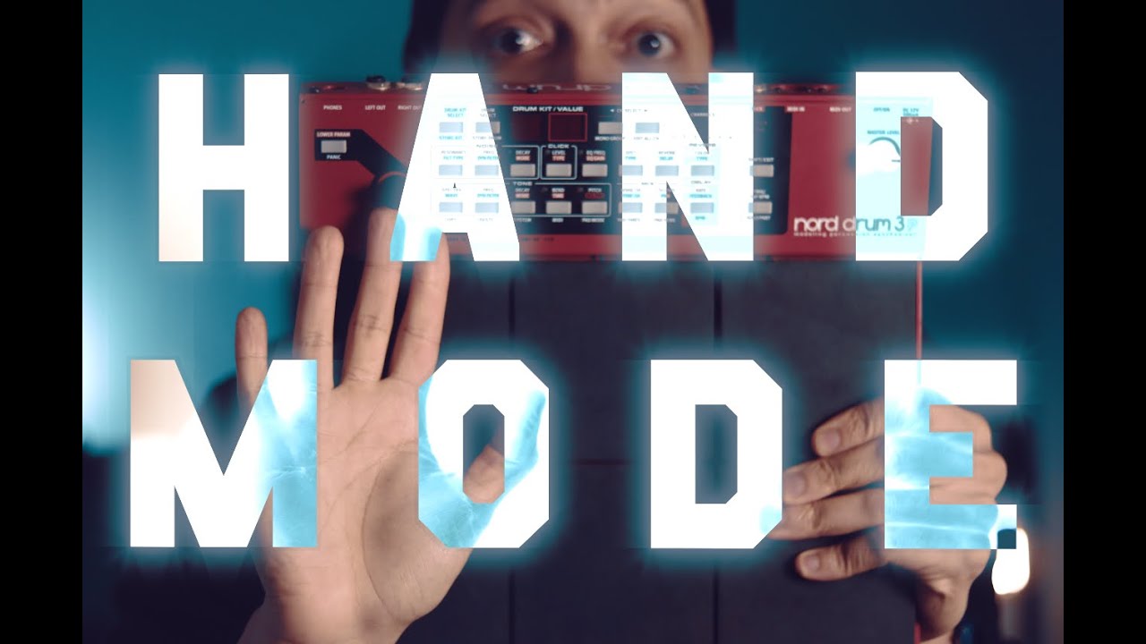 Hand Mode On The Nord Drum 3p