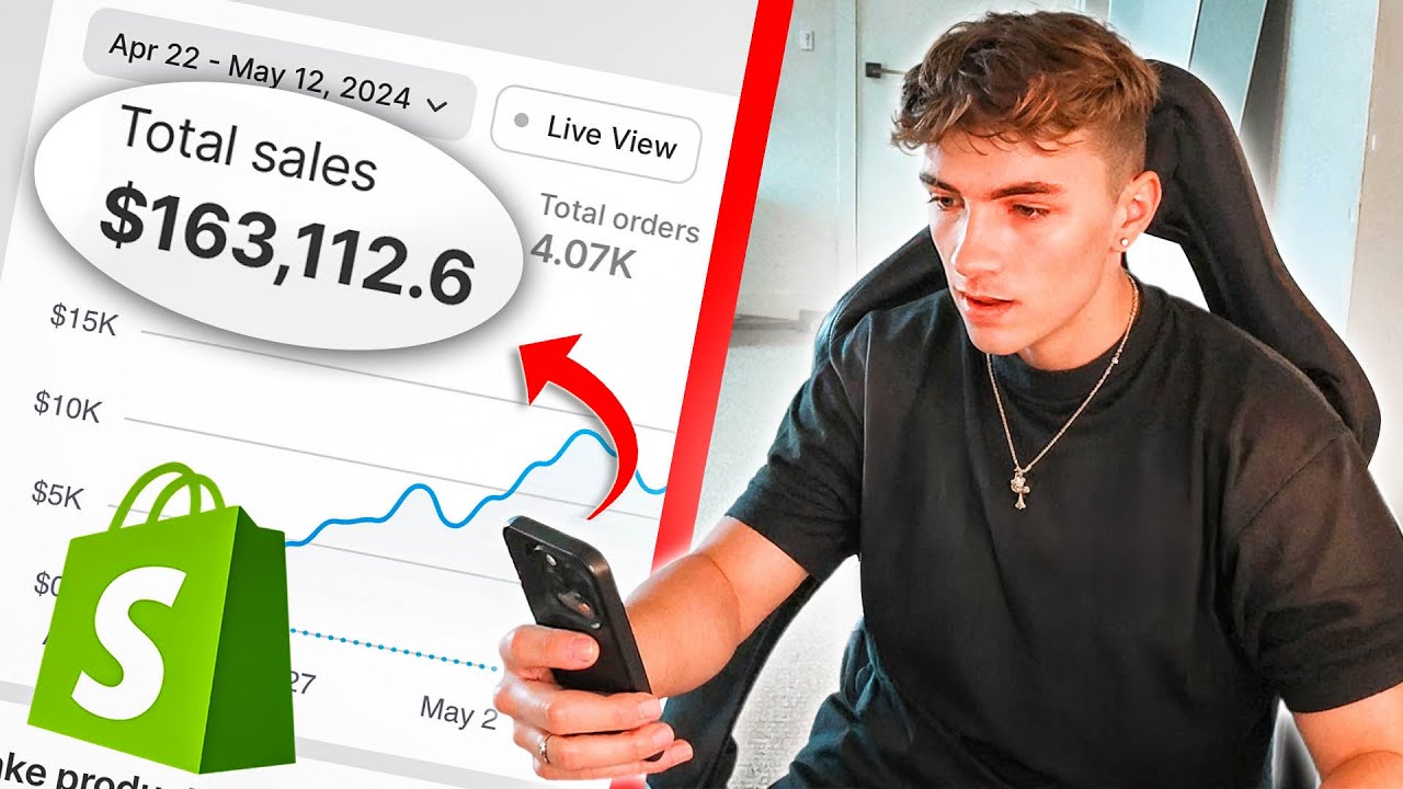 I Made $160,000 Dropshipping in 2 Weeks (Full Beginners Guide)