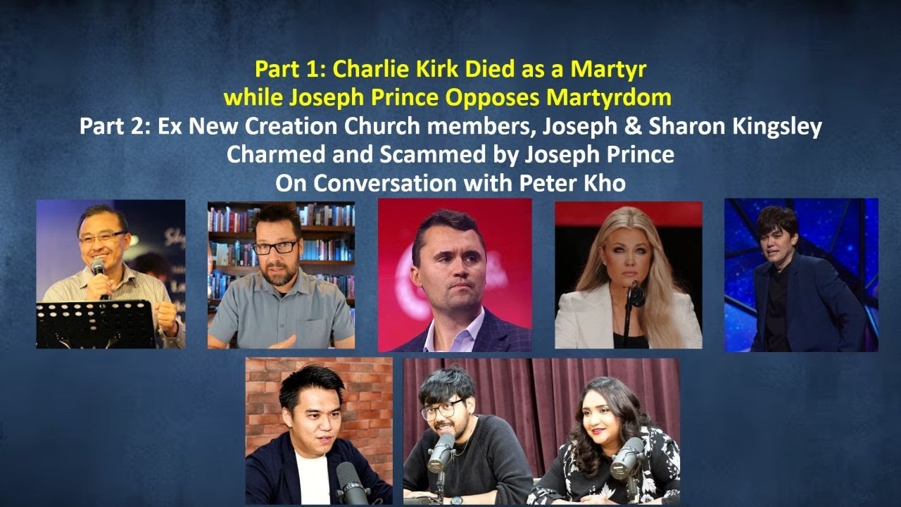 Charlie Kirk Vs Joseph Prince; Ex NCC Kingsleys scammed by JP