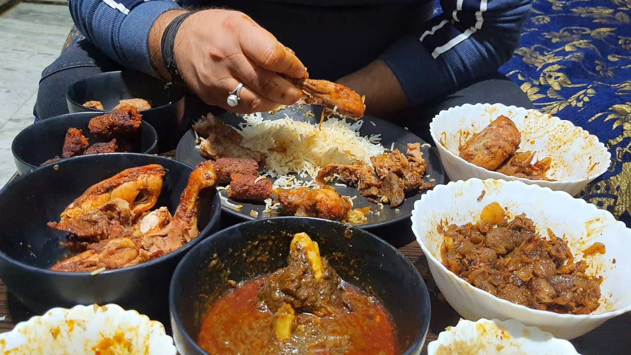 Pahalwan Chicken Corner Ka Tandoori Chicken, Mutton Curry, Pota Kaleji | Jammu Food tour