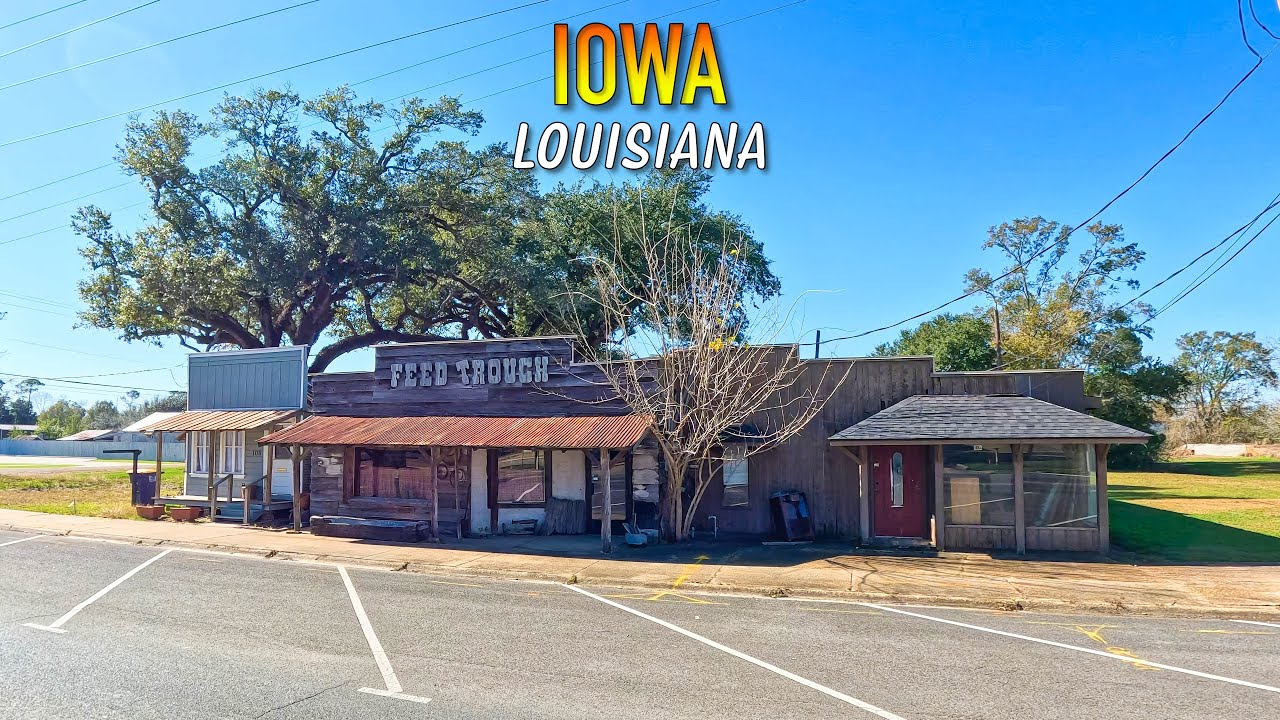 Iowa Louisiana Driving Through
