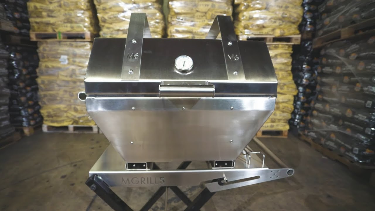 Built like a Tank M-Grills FOGO Charcoal M16 Competition Charcoal Grill | Unboxing and Assembly