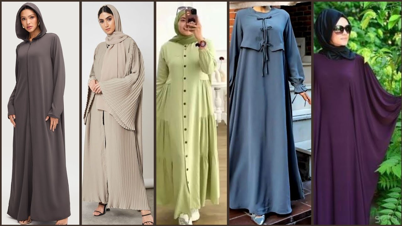 Abaya Design 2025| Elegant Burka Style|Colorful Abaya design |Stylish Borka| Niqab design 2025