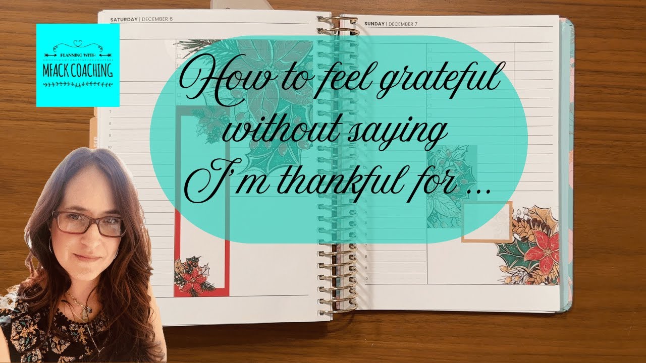 Ways to feel Grateful without saying 