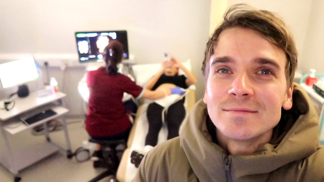 Seeing our baby's face for the first time & one of my favourite things to do this time of year