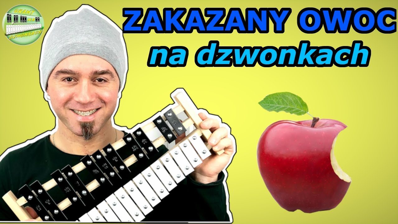 ZAKAZANY OWOC 🎶 - Dzwonki chromatyczne (cymbałki) Instumental cover & tutorial Nuty