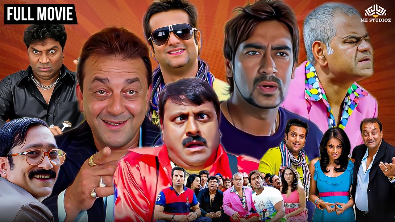 Latest Hindi Comedy Movie | Sanjay Dutt, Ajay Devgn, Johnny Lever | All the Best Full Movie