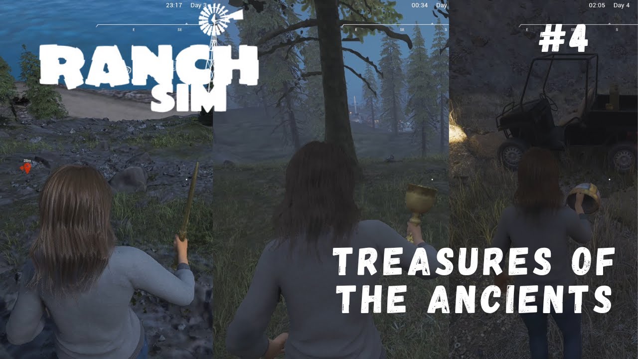 Ranch Simulator Gameplay Hindi | Treasures Of The Ancients Quest &ndash; Easy $2500 (#4) | Lumeos Gaming