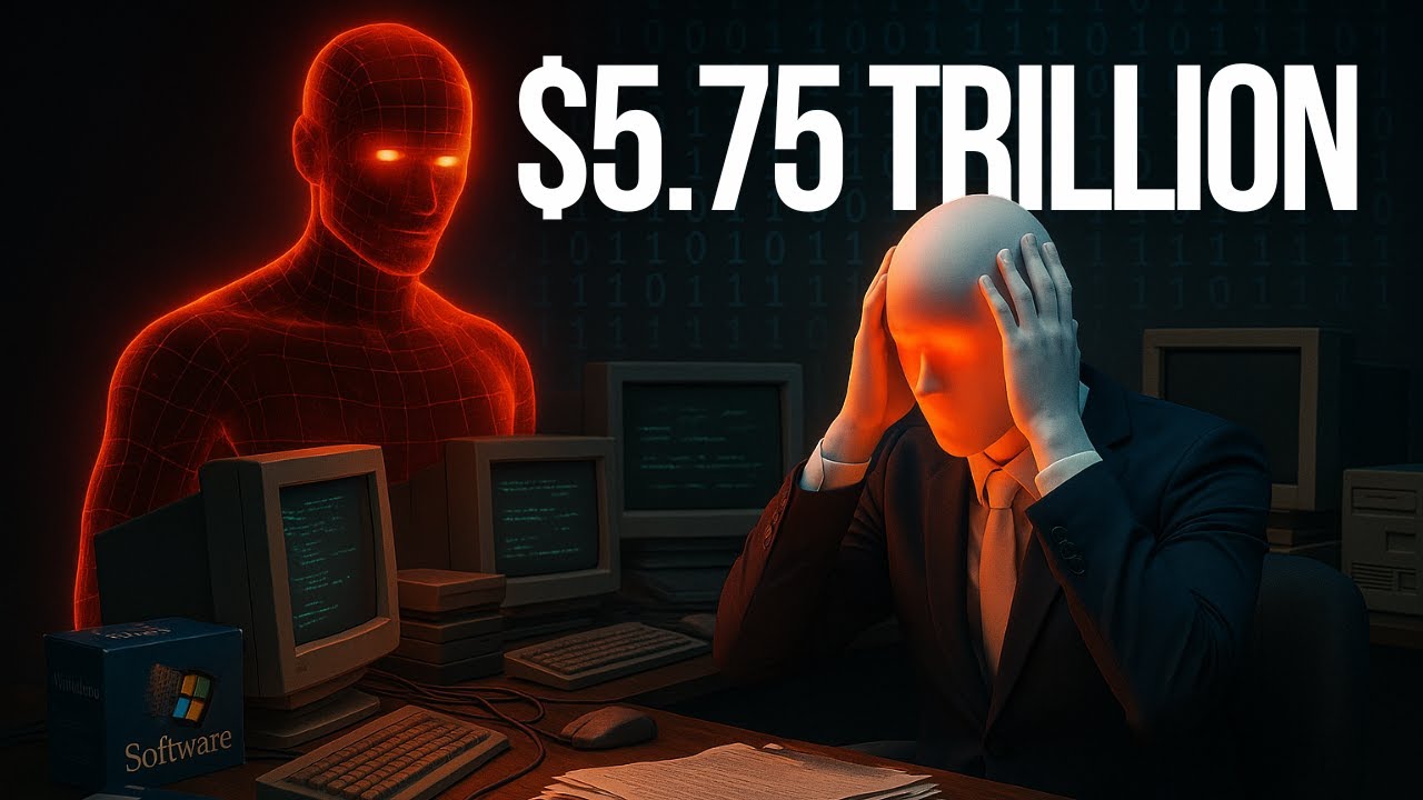 How AI Will DESTROY the $5.75 Trillion Software Industry