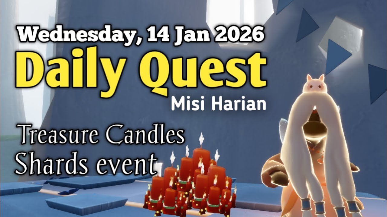 Sky Daily Quest today - Hidden Forest 14 jan 2026 | Sky Children of the Light | Sandwichies Ch
