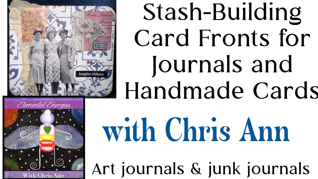 Stash-Building Card Fronts for Journals and Handmade Cards