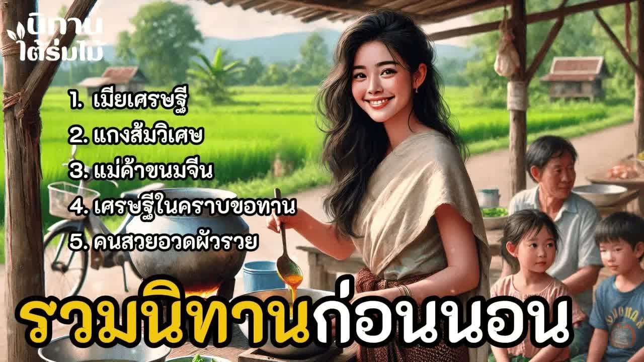 รวมนิทานก่อนนอน ฟังยาวๆ ｜ EP 87 #นิทานพื้นบ้าน  #นิทานสอนใจ #นิทานชาวบ้าน #เรื่องเล่าชาวบ้าน