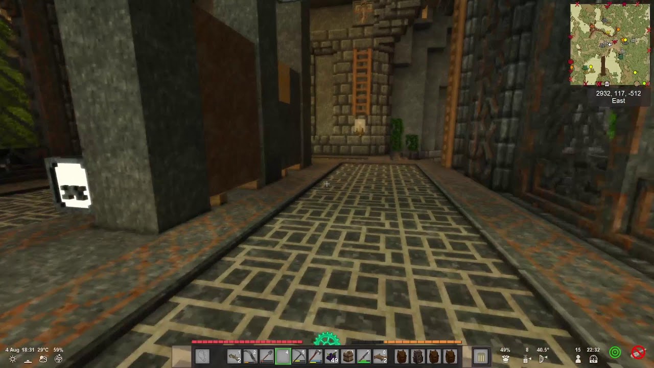 Back From The University. Dicking Around the Settlement. Maybe Building a Farmhouse.  !join