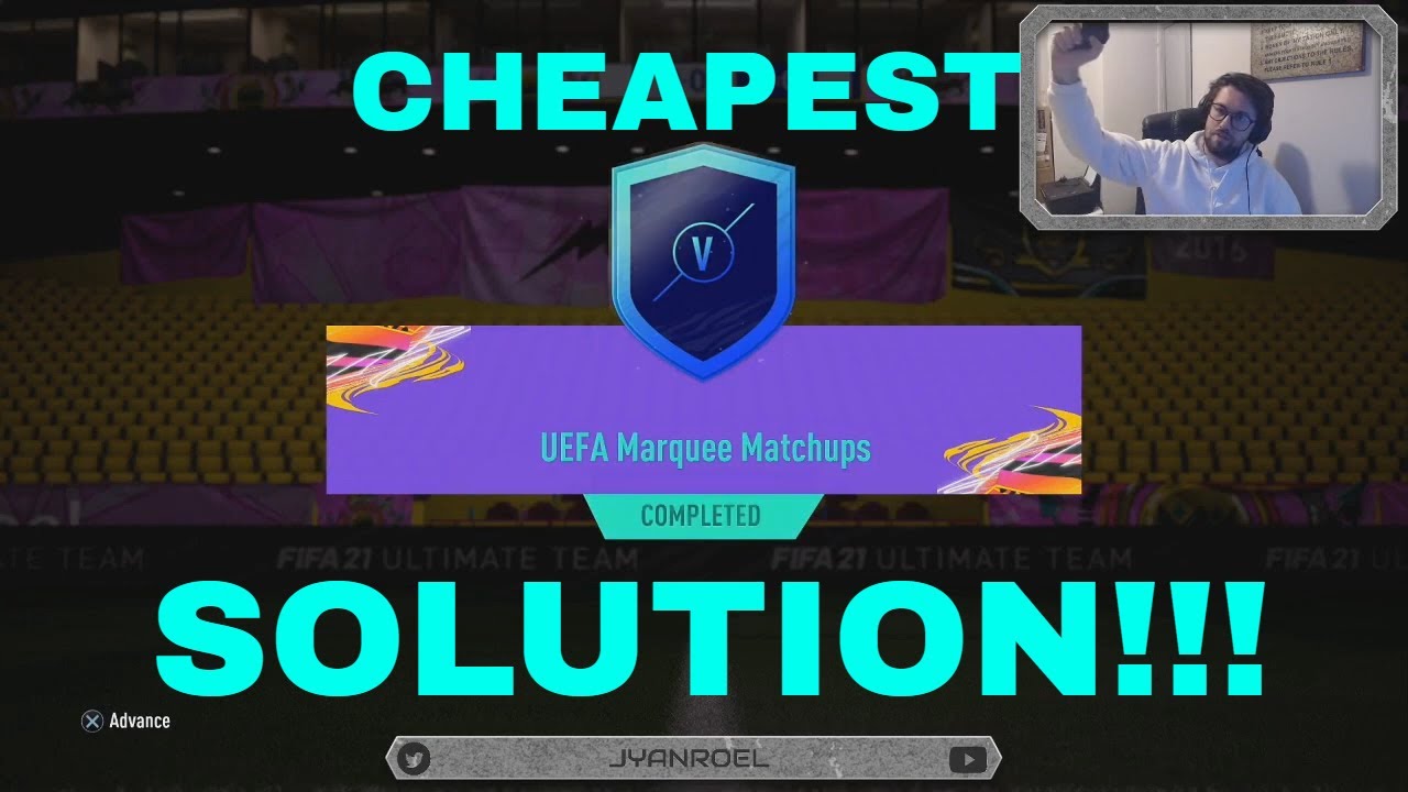 90+ RATED WALKOUT!!! CHEAPEST SOLUTION UEFA MARQUEE MATCHUPS  - FIFA 21