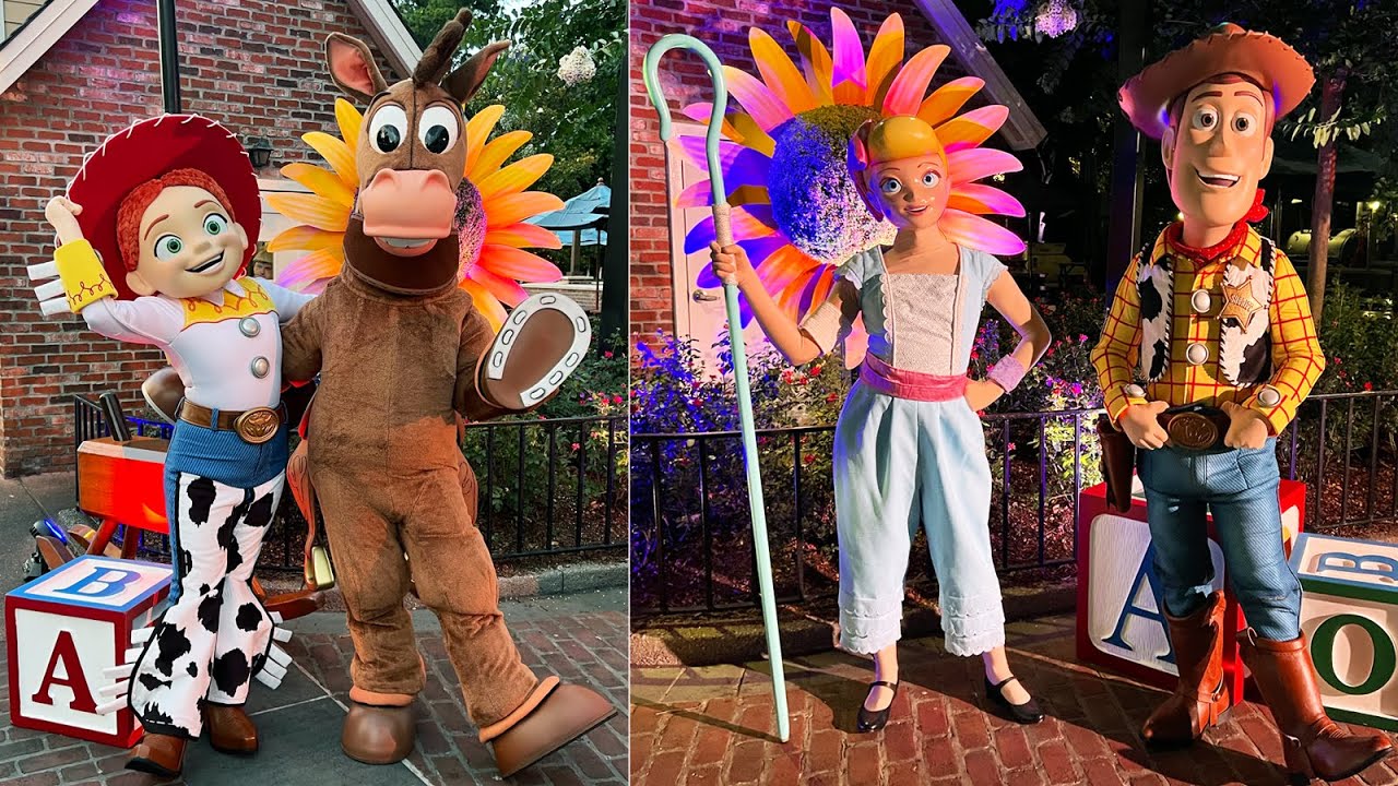 Bullseye, Bo Peep, Woody & Jessie from 