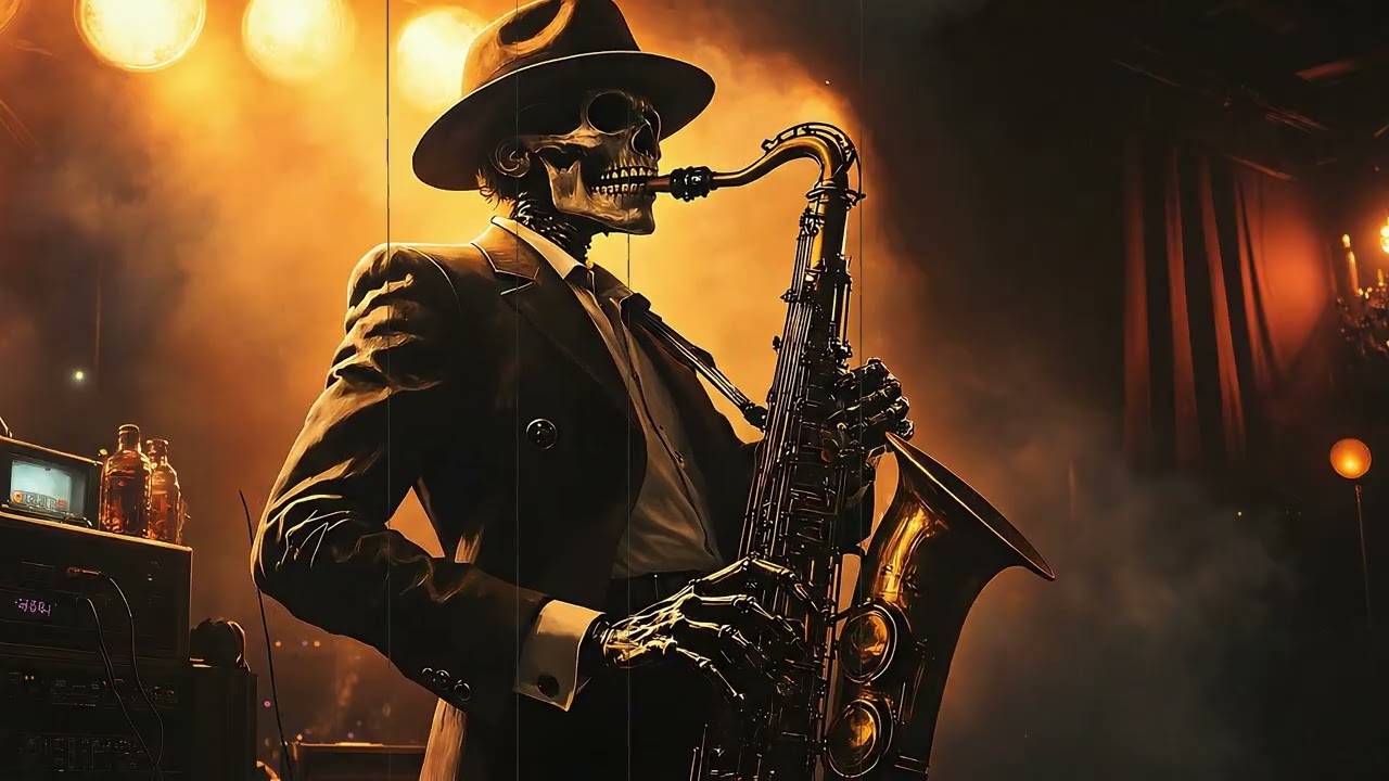 Vintage Saxophone Jazz | 1950s Stage Jazz | Smoky Live Jazz Performance