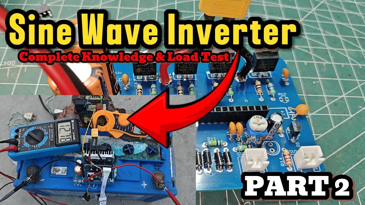 pure Sine wave Inverter || 400W EGS002 Based || PART 2