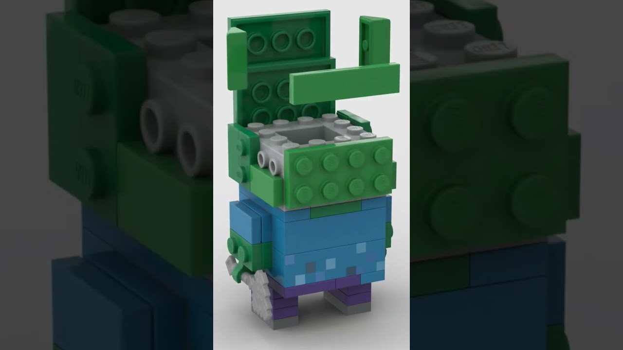 we build - Lego Minecraft Zombie Brickheadz
