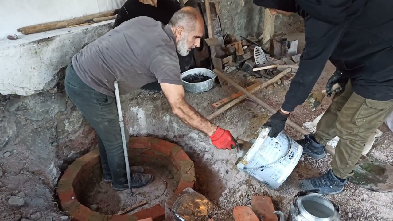 tandır yapımı