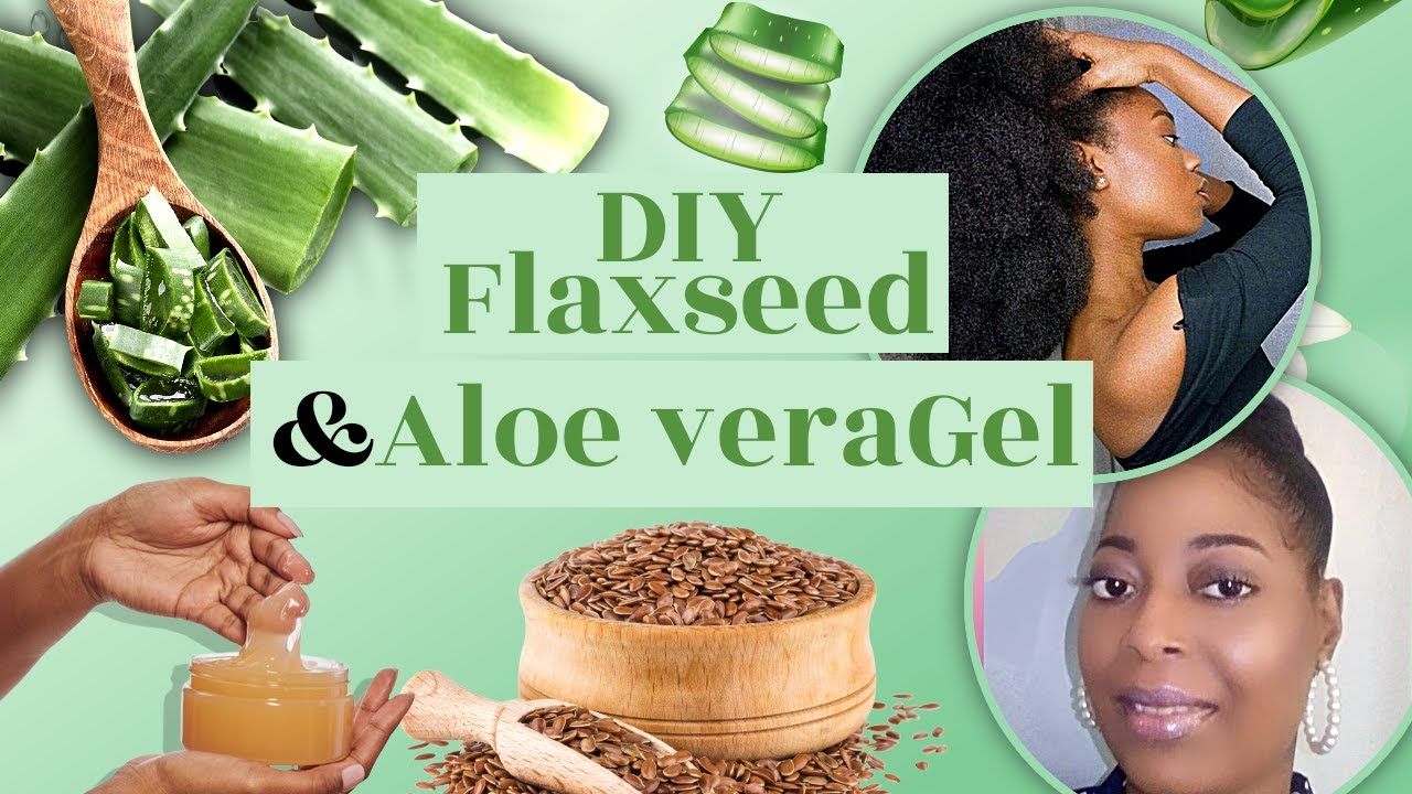 HOW TO MAKE FLAXSEED & ALOE VERA GEL/ GROW LONG THICK NATURAL HAIR