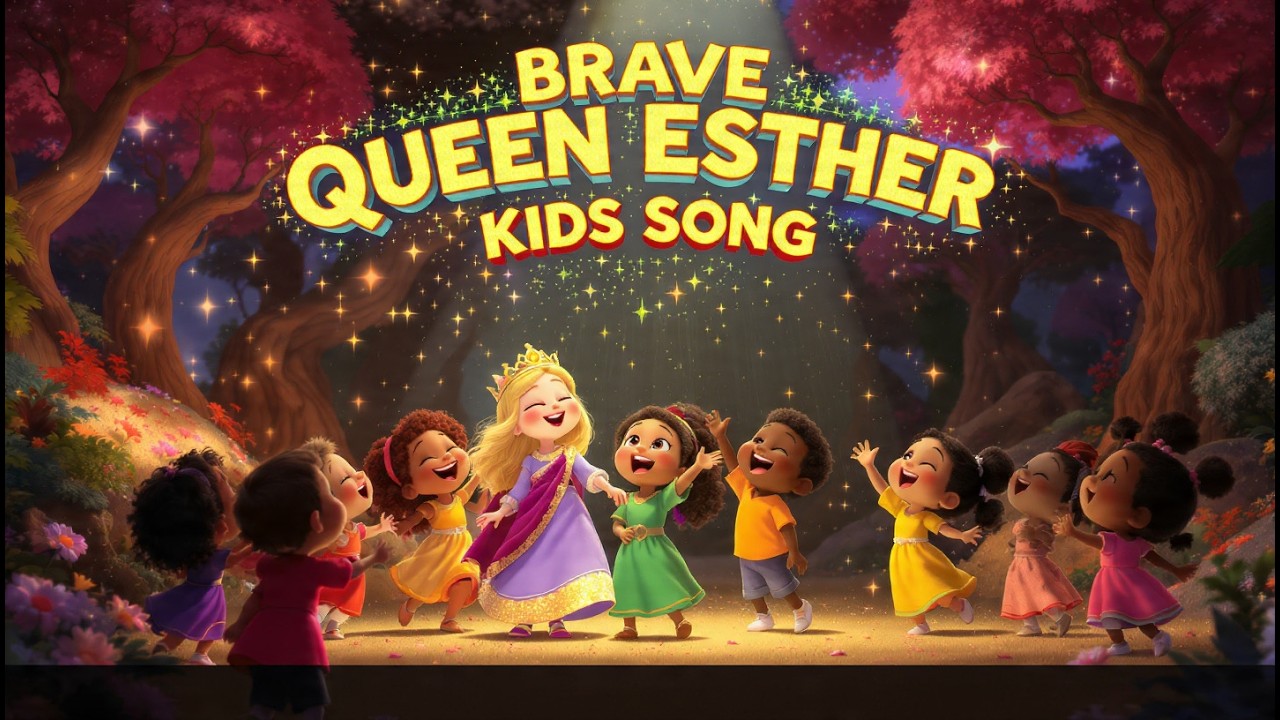 Brave Queen Esther Kids Song #biblesongsforkids #kidsbiblesongs  #bibleheroes #jesuslovesme #esther