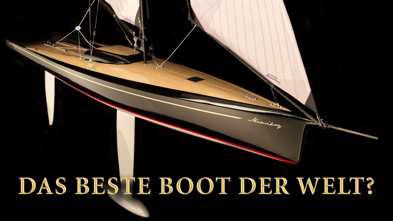 Speed + Design + Zuverlässigkeit. Wir glauben, es ist das beste Modellsegelboot der Welt.
