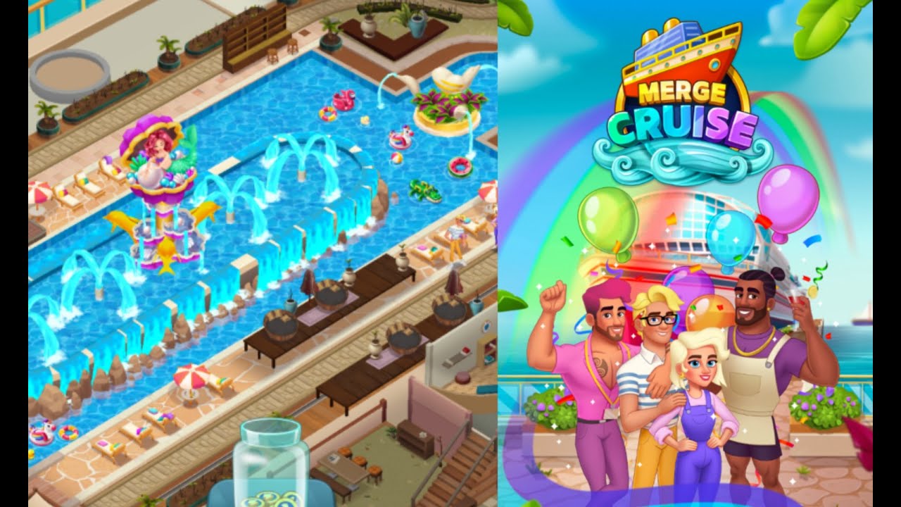 Merge Cruise: Mystery Puzzle | Level 1-3 Part 1 🛳⛴️