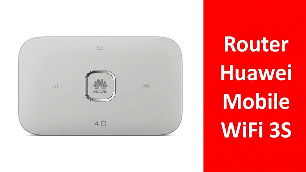 Router Huawei Mobile WiFi 3S Unboxing