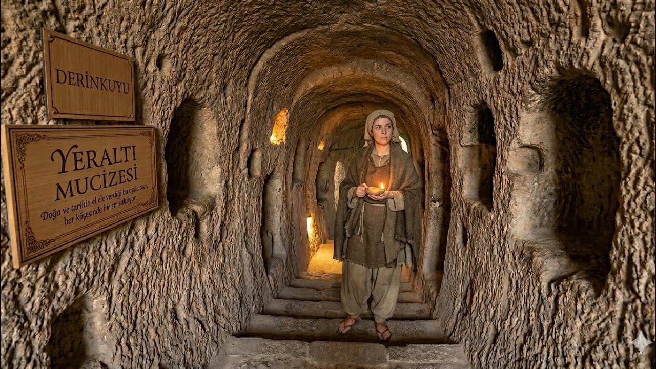 NEVŞEHİR' DERİNKUYU YERALTI ŞEHRİ