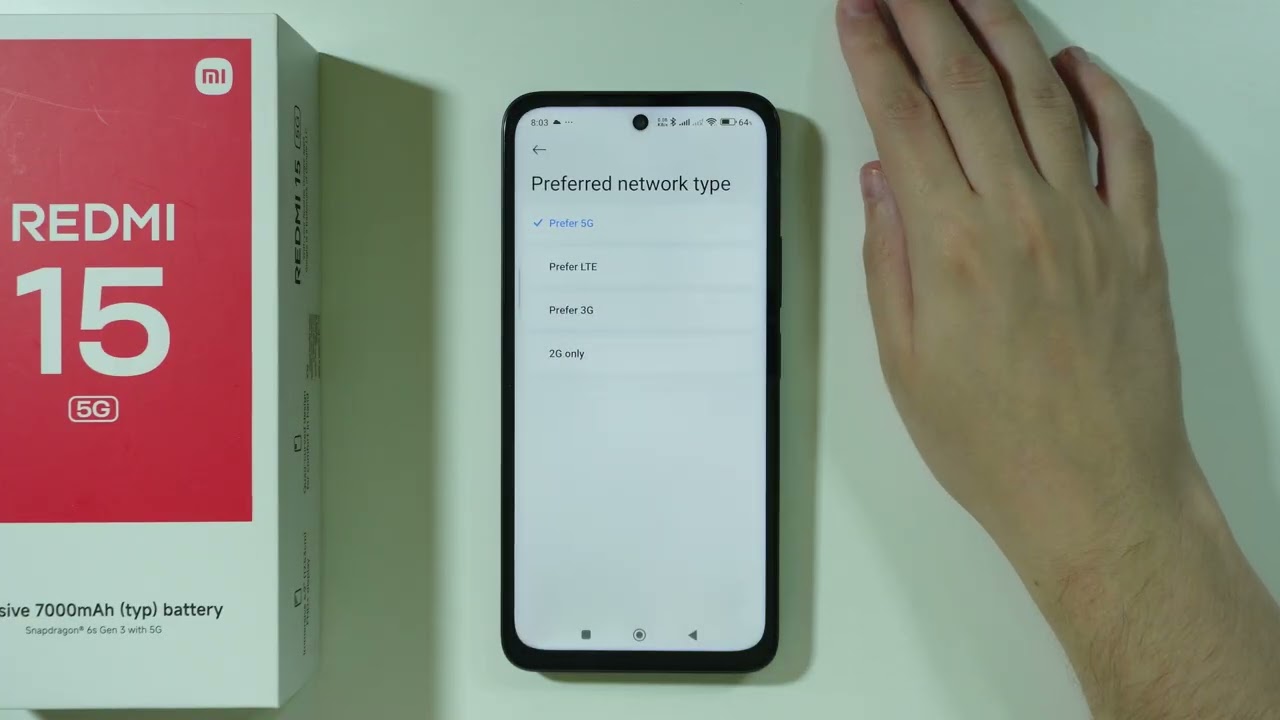 Redmi 15: Jak naprawić problemy z transmisją danych mobilnych (Napraw problemy z transmisją danyc...