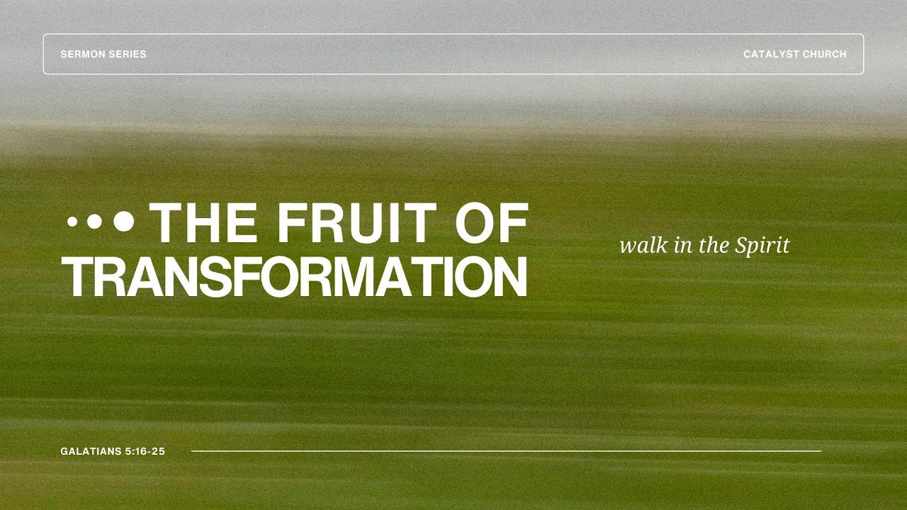 The Fruit of Transformation | Session 4: Win The Battlefield of My Mind (Full Service)