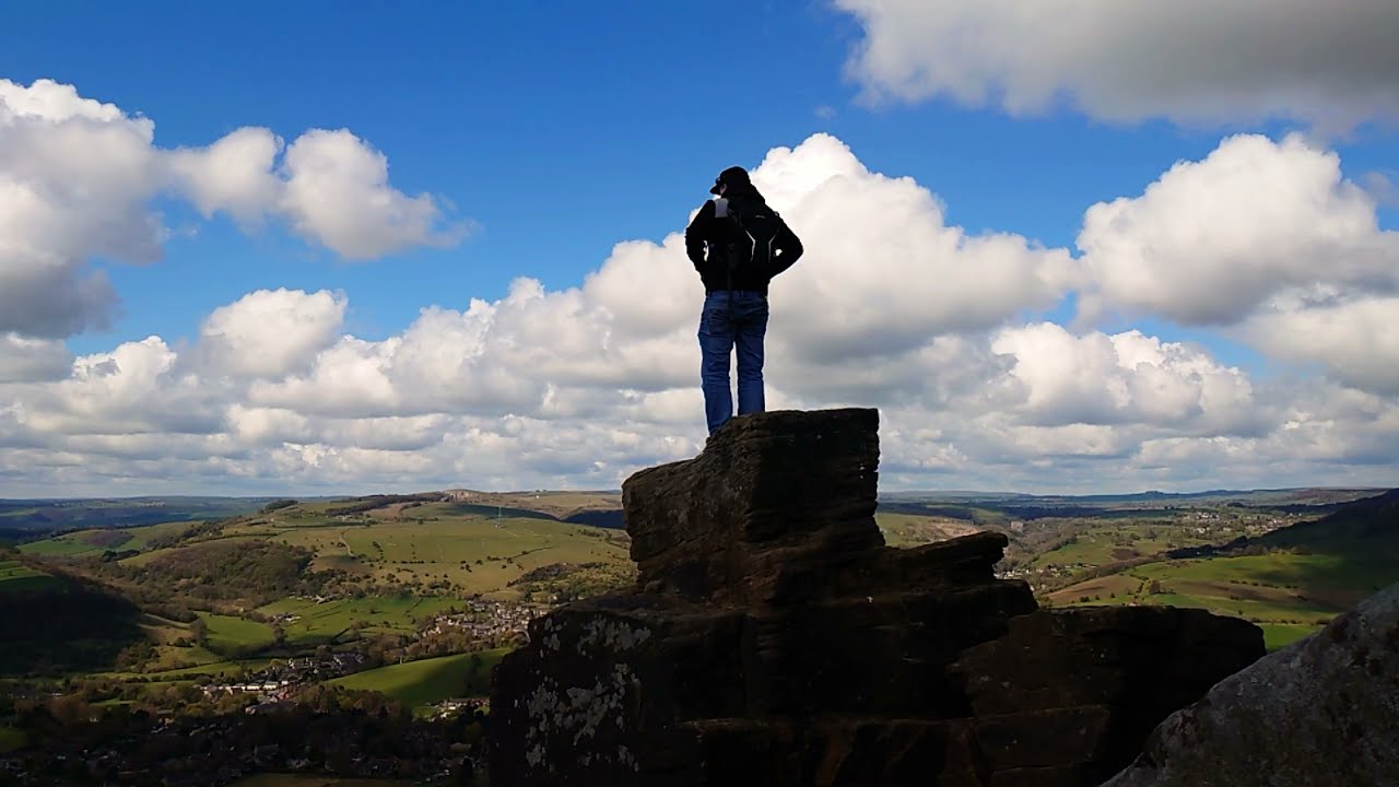 Curbar Edge Peak District | New Pilot - DJI Mini 2 - What Beginners Can Get From This Drone!