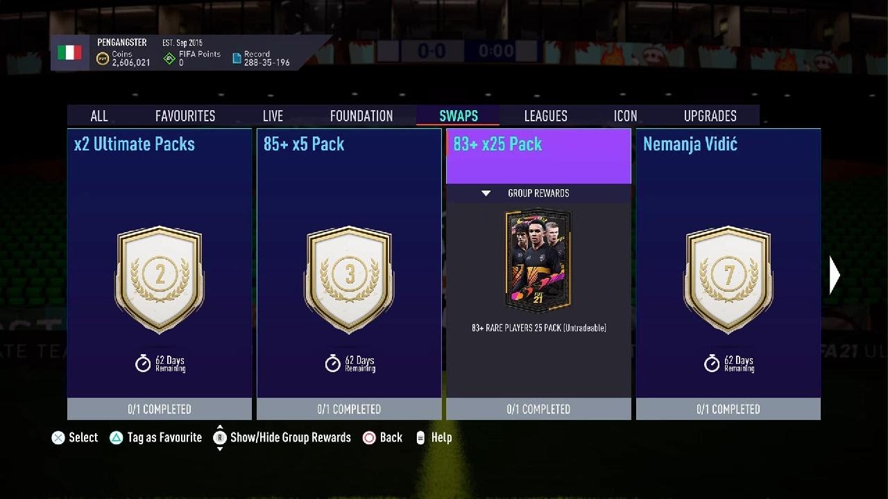 FIFA 21 ICON SWAP 5 85 + PACK WALKOUTS?