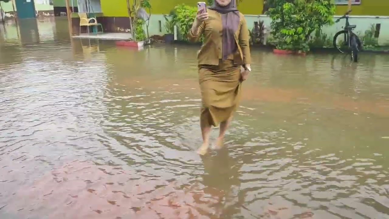 Banjir di SDN 43 Sungai Kakap Tahun 2025
