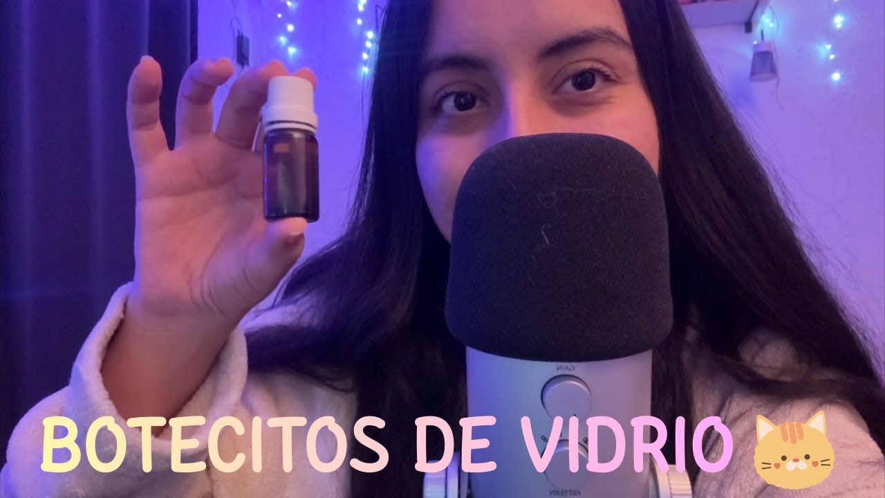Duerme rápido con estos sonidos - ASMR (Botecitos de vidrio, Lid sounds, No talking)