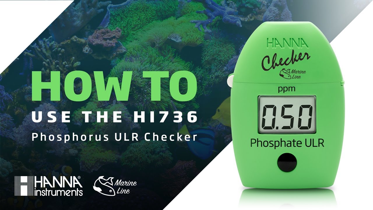 How-To Use the Hanna HI736 Phosphorus Checker