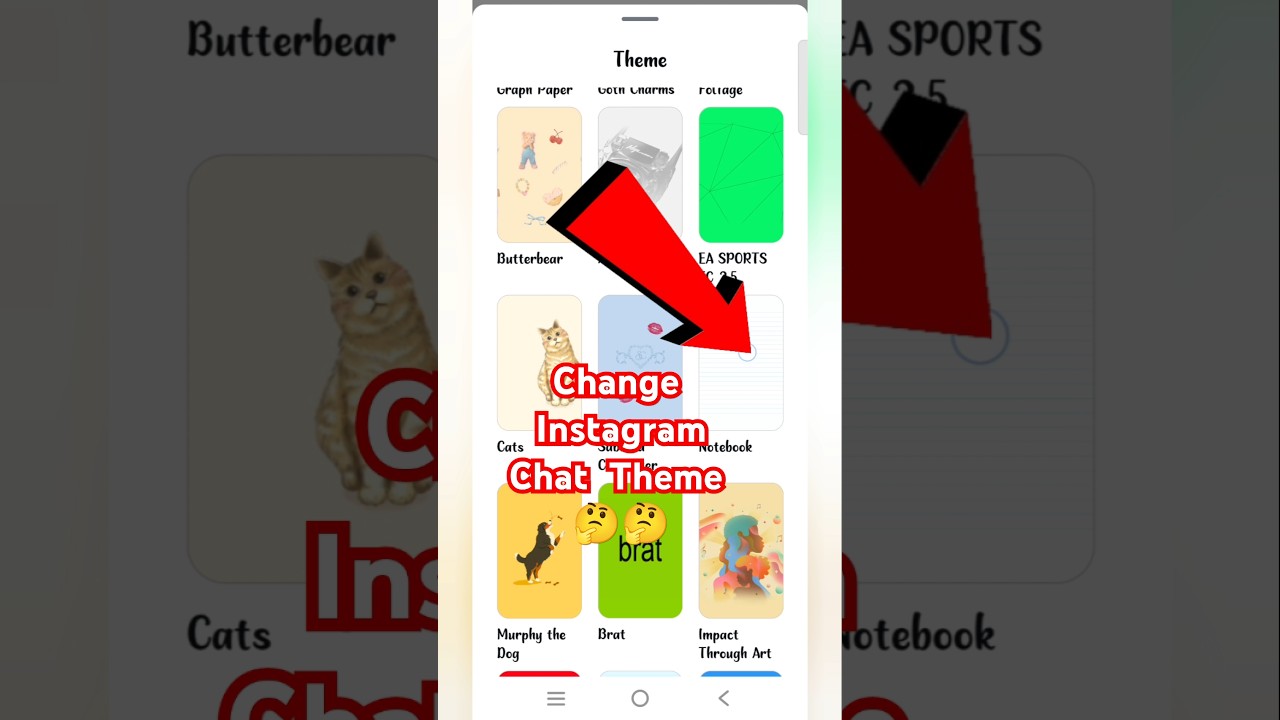 Instagram Chat Theme Kaise Change Kare | How To Change Chat Theme On Instagram | #sorts #viral