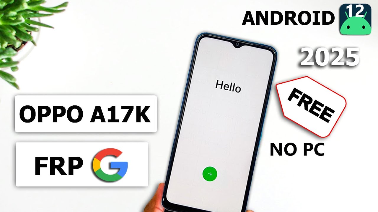 HOW TO OPPO A17K FRP BYPASS ANDROID 12 NEW UPDATE 2025 || OPPO A17K FRP WITHOUT PC 2025 TRICK BYPASS