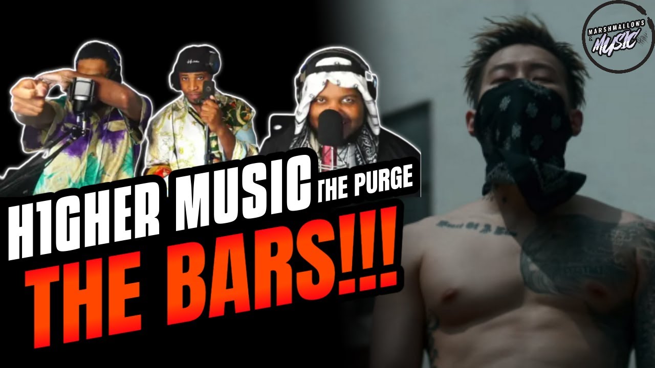 H1gher Music - The Purge (Official Video) (REACTION) | THE BARS!!!